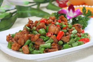 双椒鸡丁  22元1