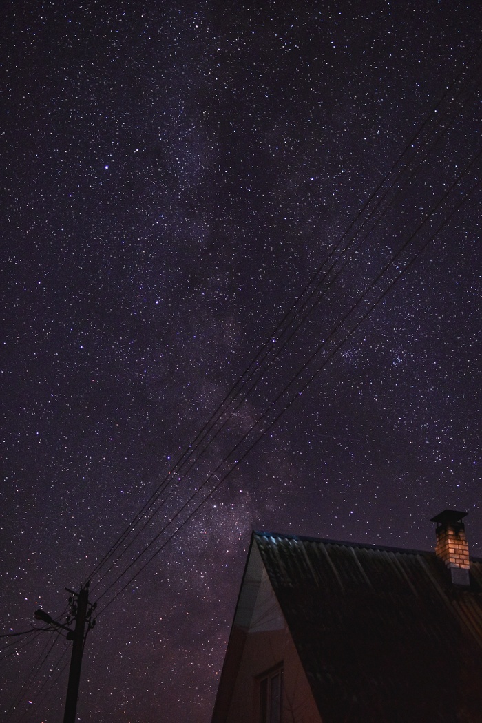 黑色星空摄影素材