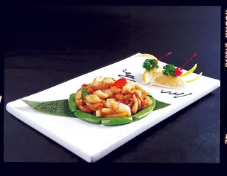 CXC00085白玉珍菌炒虾青柳58