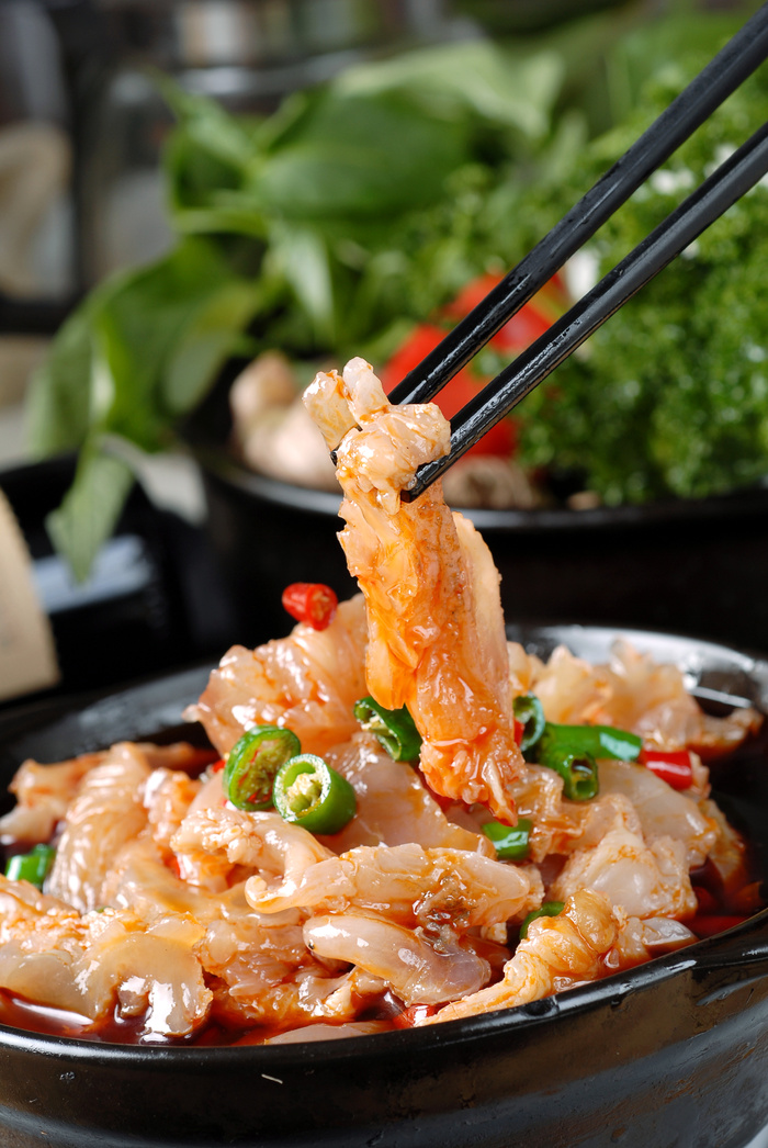 石锅煲类火锅川菜特色菜牛筋煲