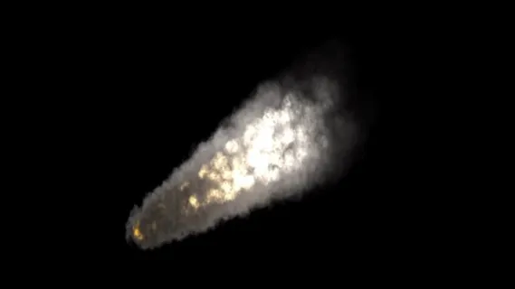 小行星, 风筝, 空间, 火球