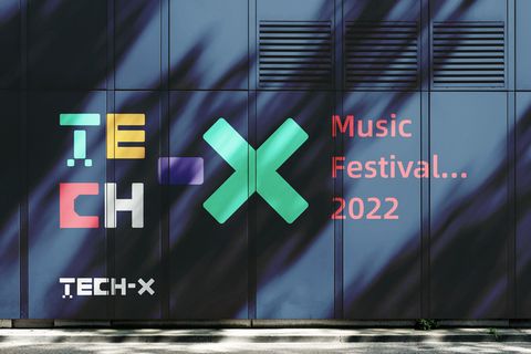 街头广告高端VI样机Psd模板