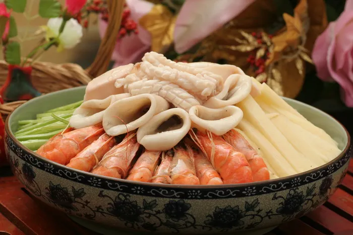 农家烩三鲜28元
