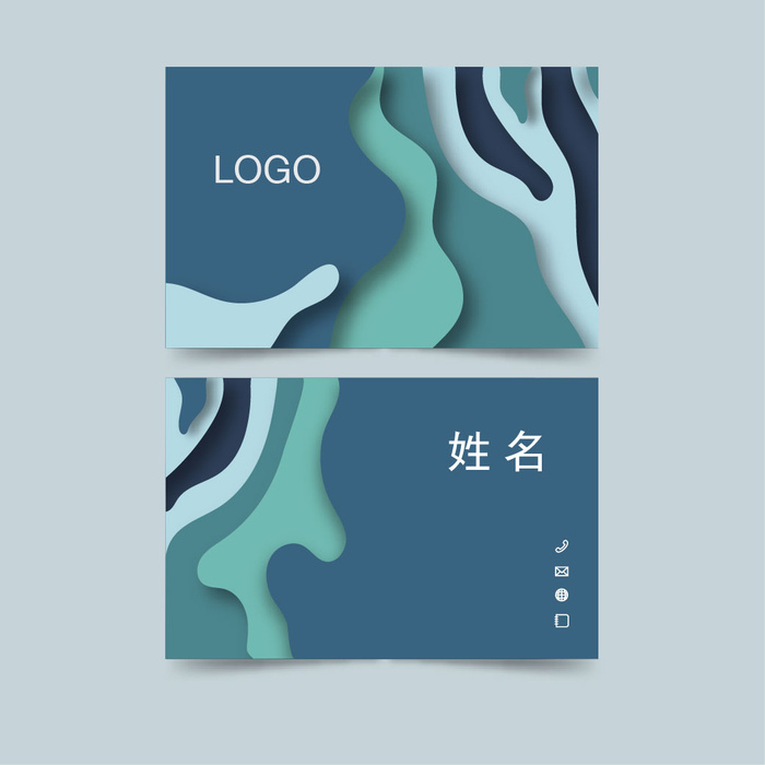 名片模板高档名片公司名片商务名片ai矢量模版下载