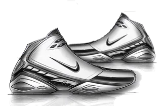 耐克素描鞋子
