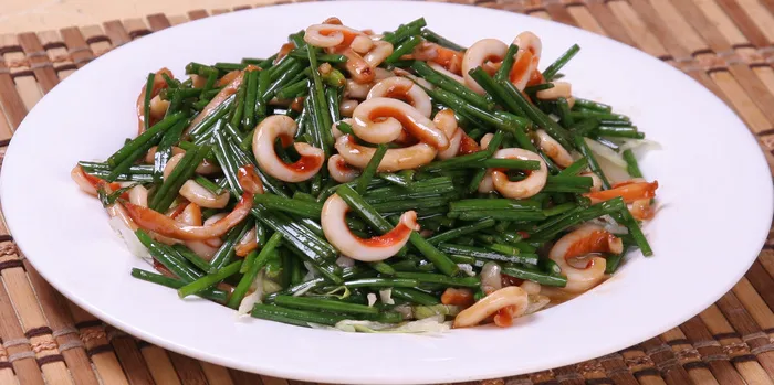 37 韭苔炒鲜鱿 美食乡新店