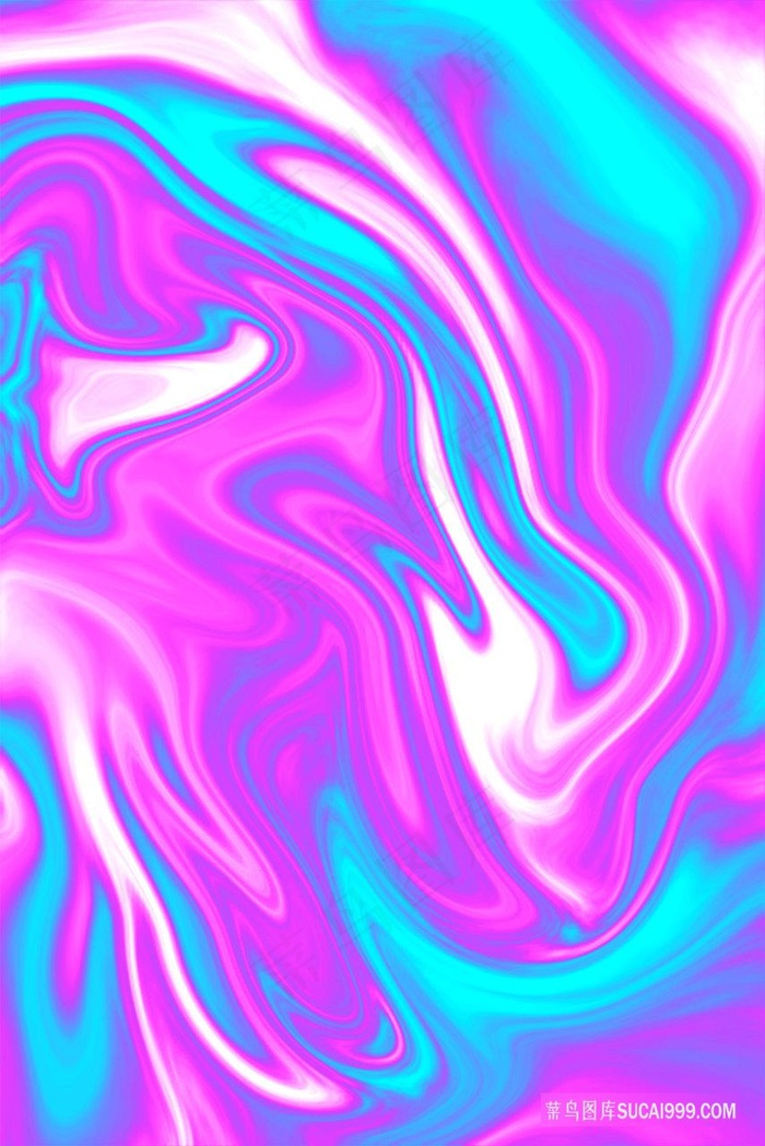 红蓝流动渐变背景