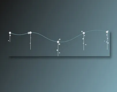 雪花流苏分割线