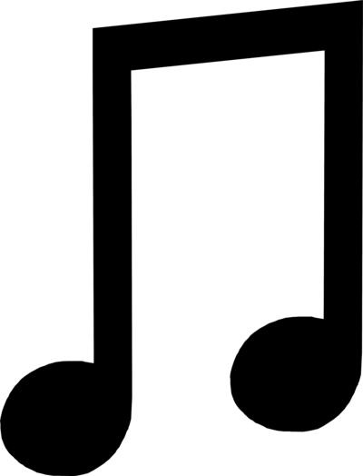 音乐笔记 PNG免抠(400x524)