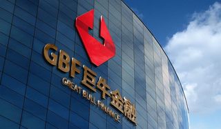 巨牛金融3D外墙logo设计