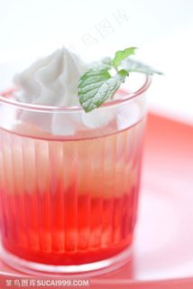 甜品店广告素材 雪顶冰饮泡沫奶油饮品