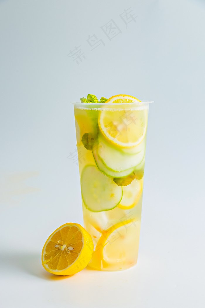 清凉夏日夏天饮品摄影图片