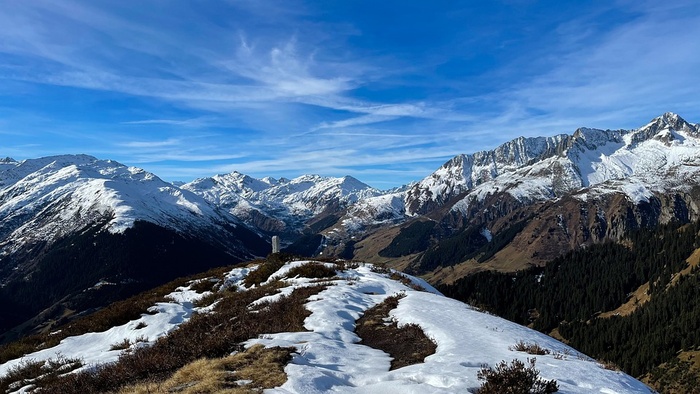 冬天自然背景风景