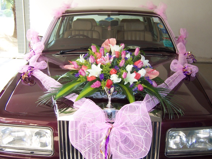 婚车布置图片