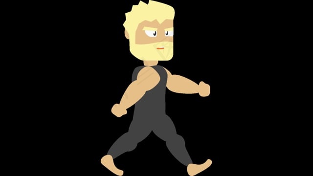 步行, 特点, 男人, 男孩