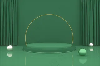 C4D电商场景模型渲染背景