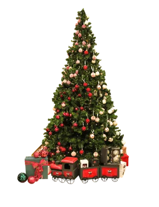 免抠圣诞树圣诞节装饰礼品