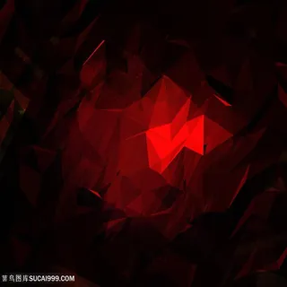 斑驳效果红色几何背景高清图片