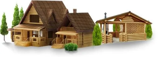 房子 PNG免抠(626x227)