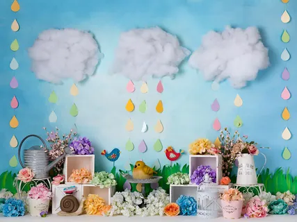 儿童照相摄影背景