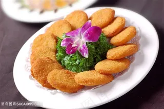吃香酥玉米饼