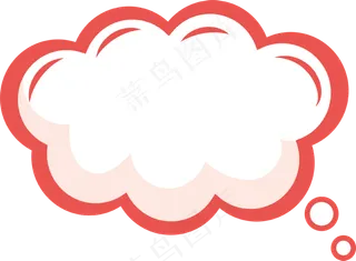 卡通边框 卡通彩色框  手绘对话框 可爱边框 免抠