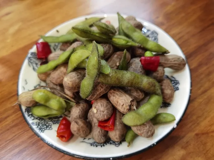 毛豆与花生