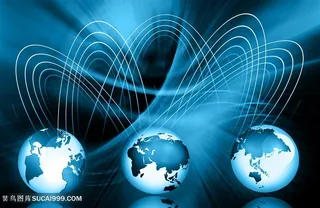 地球与互联网科技高清图