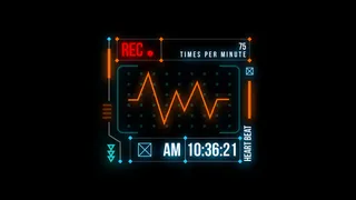 统计赛博朋克科技图案素材