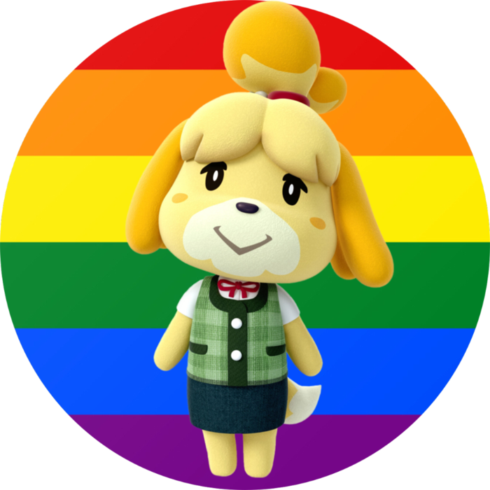 动森小狗形象卡通简笔