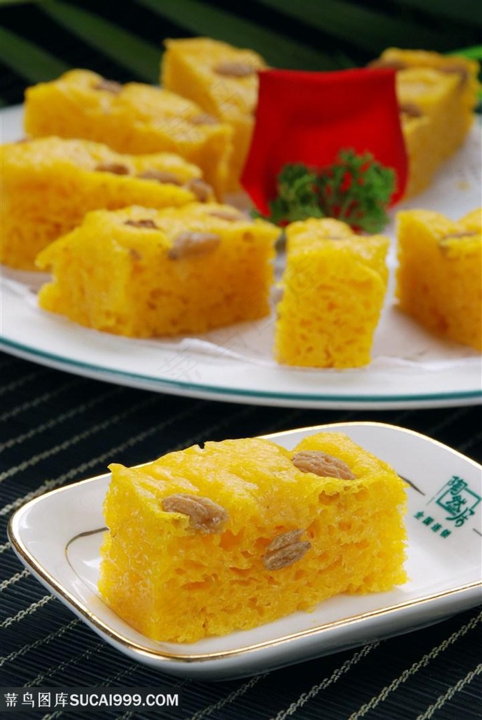 宫廷南瓜糕的美食图片