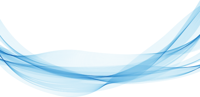 蓝色波纹渐变线条科技电商免抠png