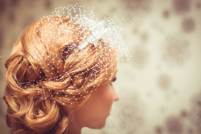 欧美新娘发型图片