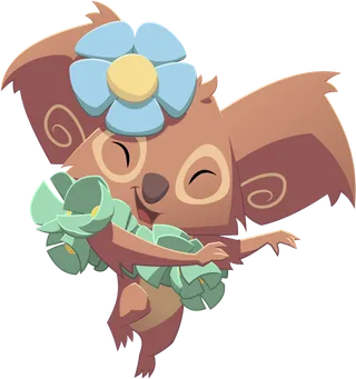 棕色树袋熊素材卡通