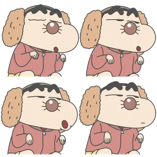 蜡笔小新可爱动画人物免扣素材