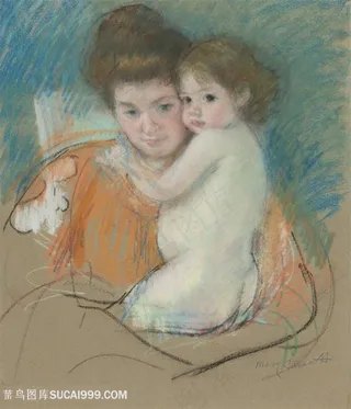 玛丽 · 卡萨特，母亲和孩子