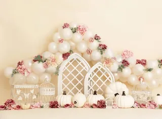 儿童照相拼接背景