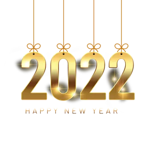 2022新年艺术创意字体虎年3D立体标题数字文字png免抠字素材