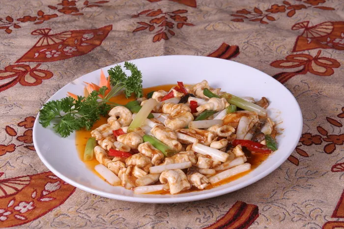 37葱烧牛脊髓-布衣坊