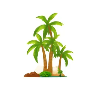 椰树棕榈树免抠