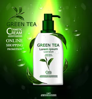 设计广告化妆品素材