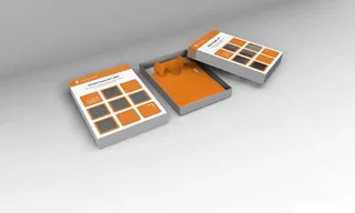 工作服样机包装盒样机