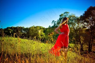 国外气质美女模特图片