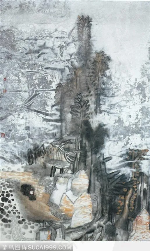 雪景图