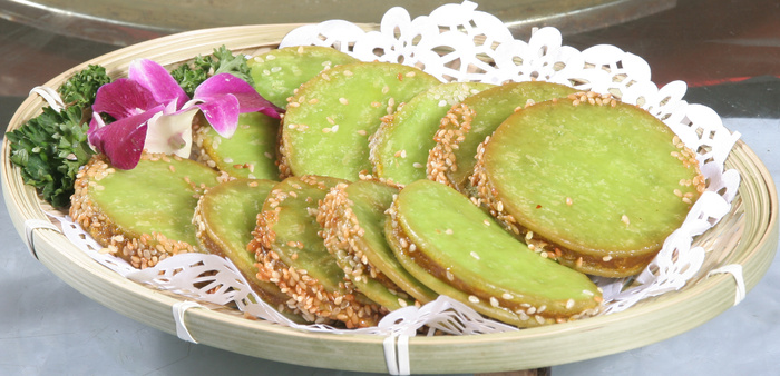 绿茶佛饼