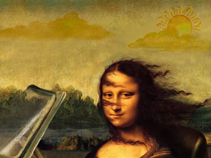 趣味名画蒙娜丽莎 趣味名画蒙娜丽莎