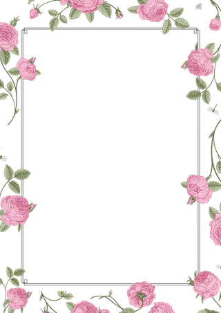 38妇女节三八女神女王粉色花朵玫瑰艺术字设计png免抠ps素材