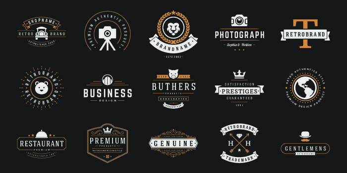 设计勋章标志素材