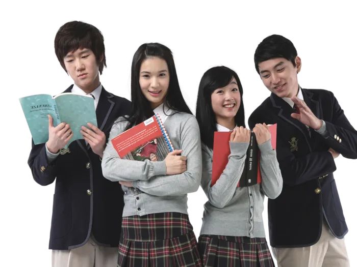 男生 女生  学习 看书  高中生