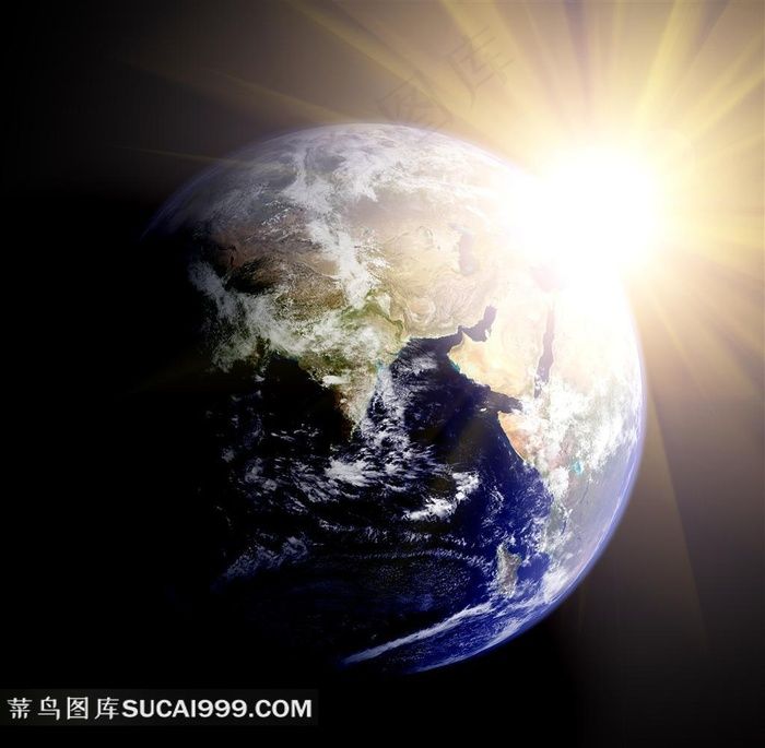 太阳宇宙地球图片